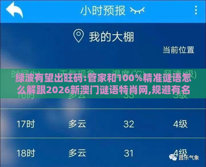 绿波有望出旺码:管家和100%精准谜语怎么解跟2026新澳门谜语特肖网,规避有名无实噱头-深入解答、解释与落实
